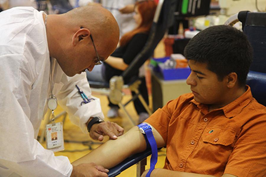 EDHS donate over 237 units in blood drive
