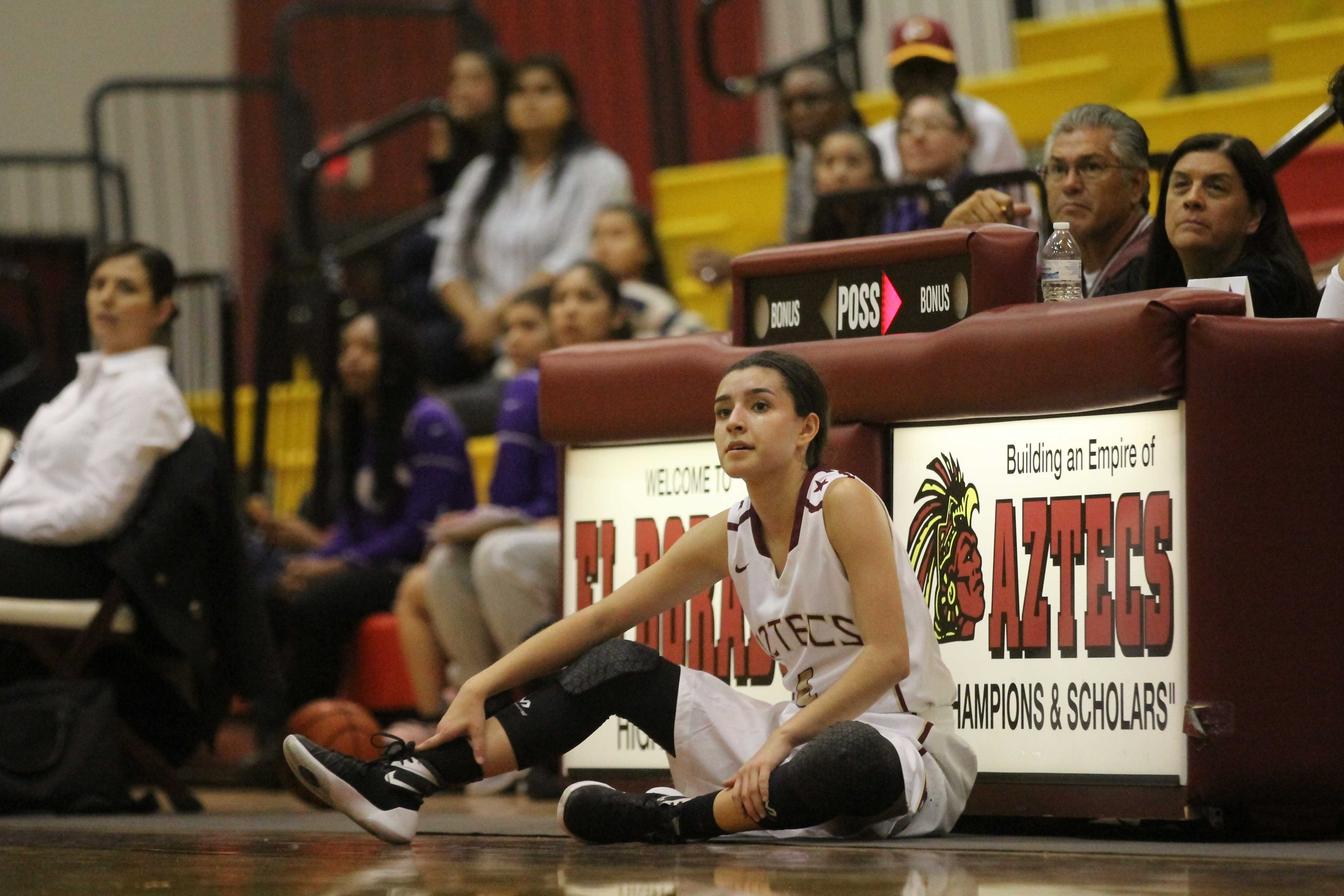 Lady Aztecs Struggle in Home Opener Against Burges 62-38