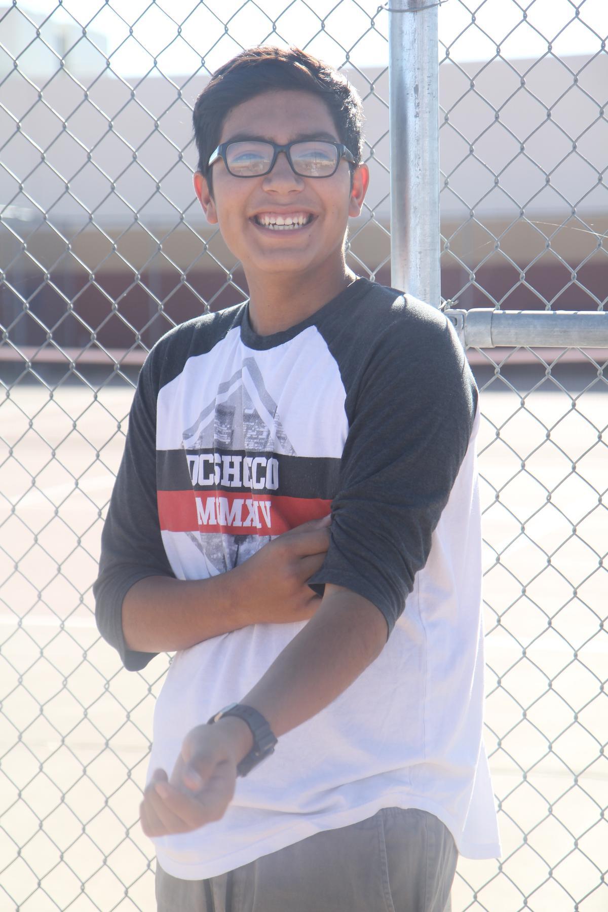 Coach’s Pick: Tennis Player of the Month: Bryan Canales Sophomore