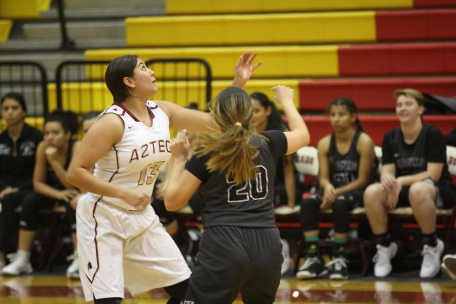 The Lady Aztecs Defeat the Lady Knights