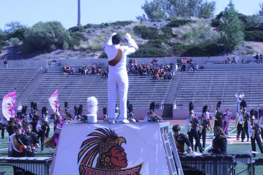 Marching band makes history at TOB competition